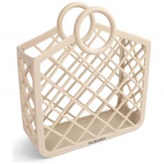 Panier de plage en silicone Galet - Filibabba