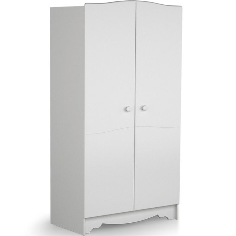 Armoire 2 portes Marelle blanc AT4