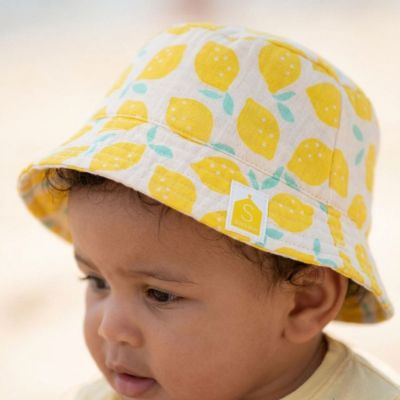 Bob bébé à rayures Citron Pop (9 mois et +) Sauthon