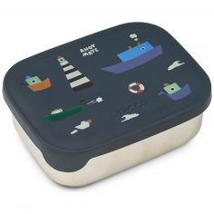 Boîte à goûter Arthur Sailing Classic Navy - Liewood Boîte à goûter Arthur Sailing Classic Navy - Liewood