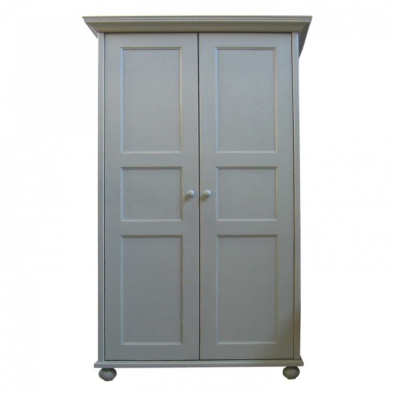 Armoire 2 portes Inès finition finition laquée (20 coloris) Mathy by bols