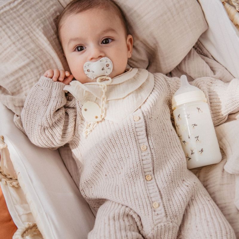 Attache sucette chaîne Birdies Beige Suavinex Ambiance 5