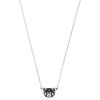 Collier Panda Roux Argent Mava Produit 2