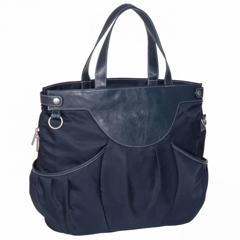 Sac à langer City Satiné marine Lässig