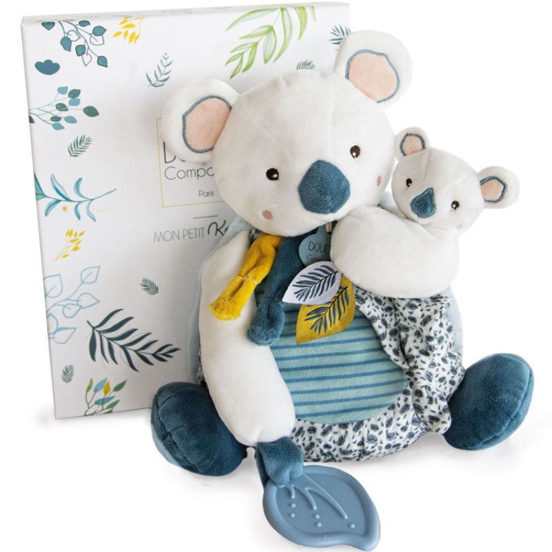 Coffret peluche d'activités Yoca le koala et son bébé (20 cm) Doudou et Compagnie Produit 1 grande taille