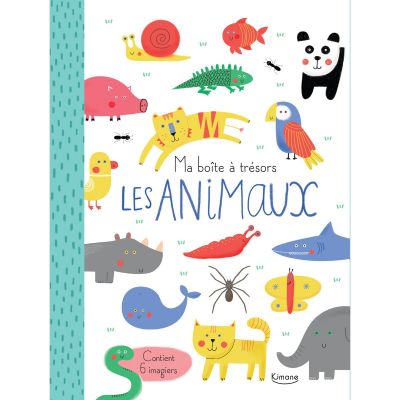 Livre Ma boîte à trésors - Les animaux  par Editions Kimane