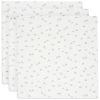 Lot de 3 langes en coton On the Go (70 x 70 cm) - Jollein