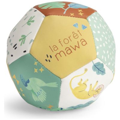 Ballon souple 10 cm La forêt Mawa