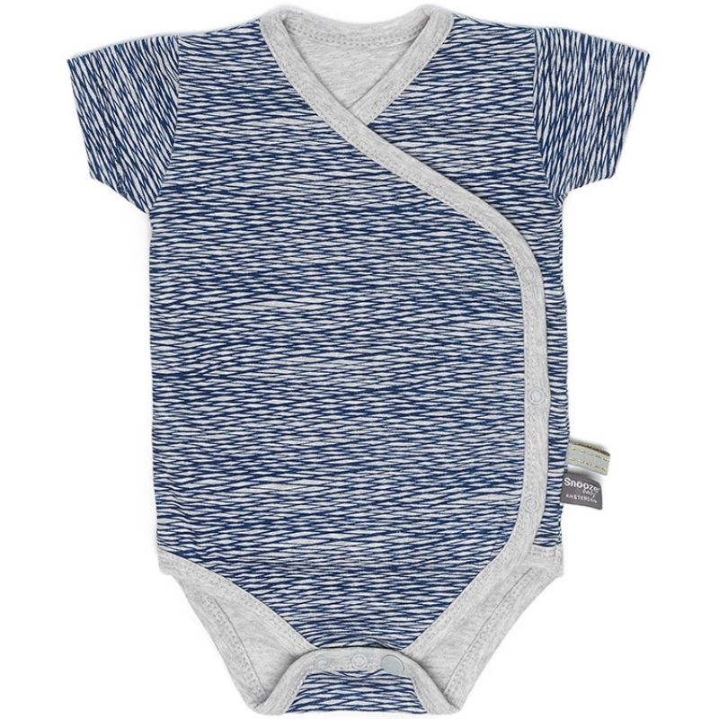 Body manches courtes Indigo Blizzard (4-6 mois) Snoozebaby