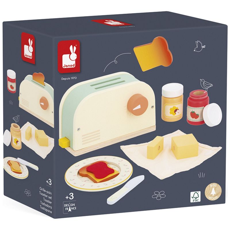 Grille pain Mamie Soleil Janod Packaging 7