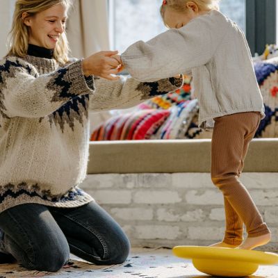 Jeu de motricité Stapelstein Board yellow