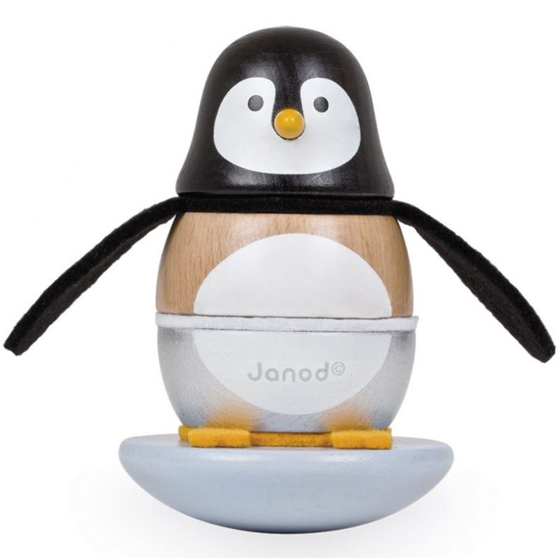 Jeu à empiler culbuto pingouin zigolos Janod Produit 1 grande taille