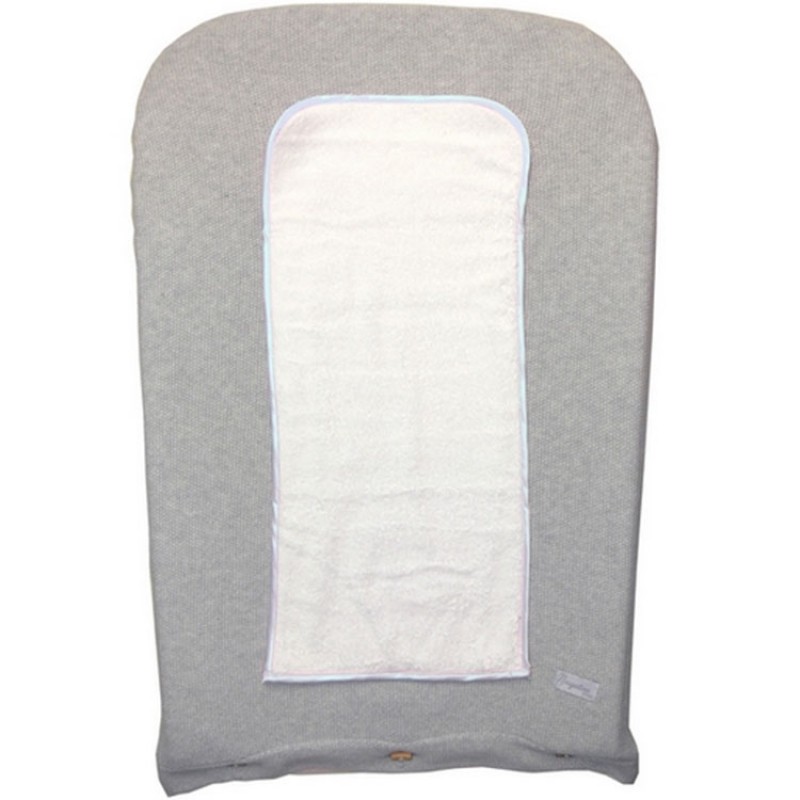 Matelas à langer Perle de riz bleu Maison Nougatine