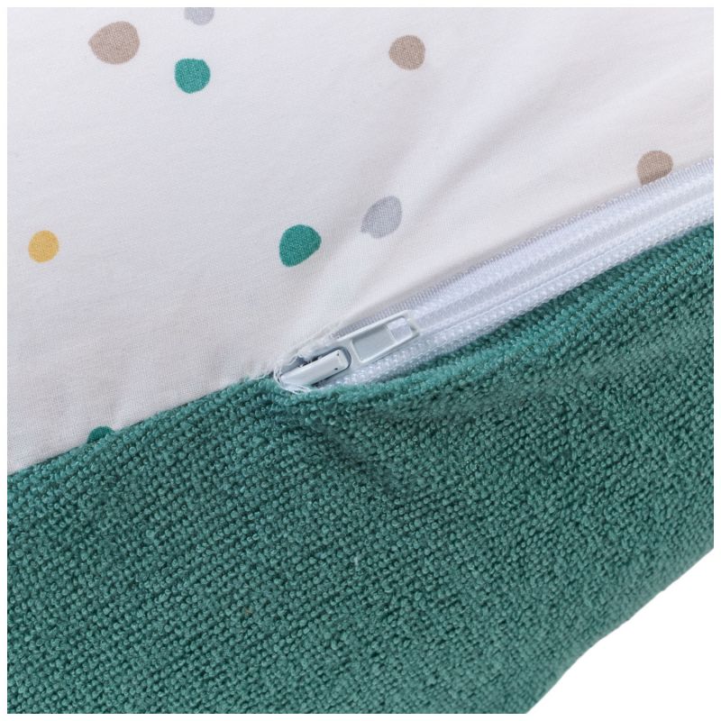 Coussin de grossesse Multirelax éponge vert menthe pois Tinéo Produit 7