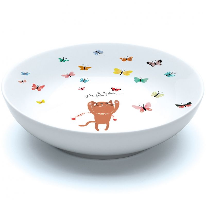 Assiette creuse Chatmallow Djeco