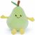Variation Vert du produit Petite Peluche Squishies Poire (19 cm) de la marque Besitos