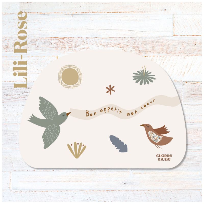 Set de table Lili Rose personnalisable Charlie et Suzie Ambiance 2