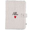 Protège carnet de santé Moumoute Ecru (personnalisable) Atelier Wagram Produit 1