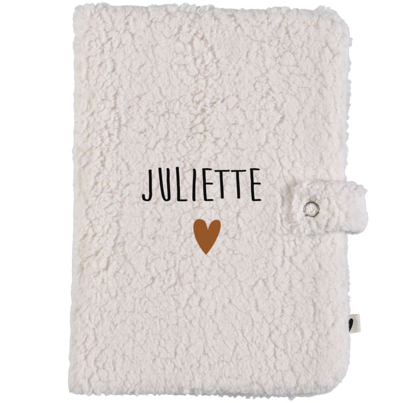 Protège carnet de santé Moumoute Ecru (personnalisable) Atelier Wagram Produit 2