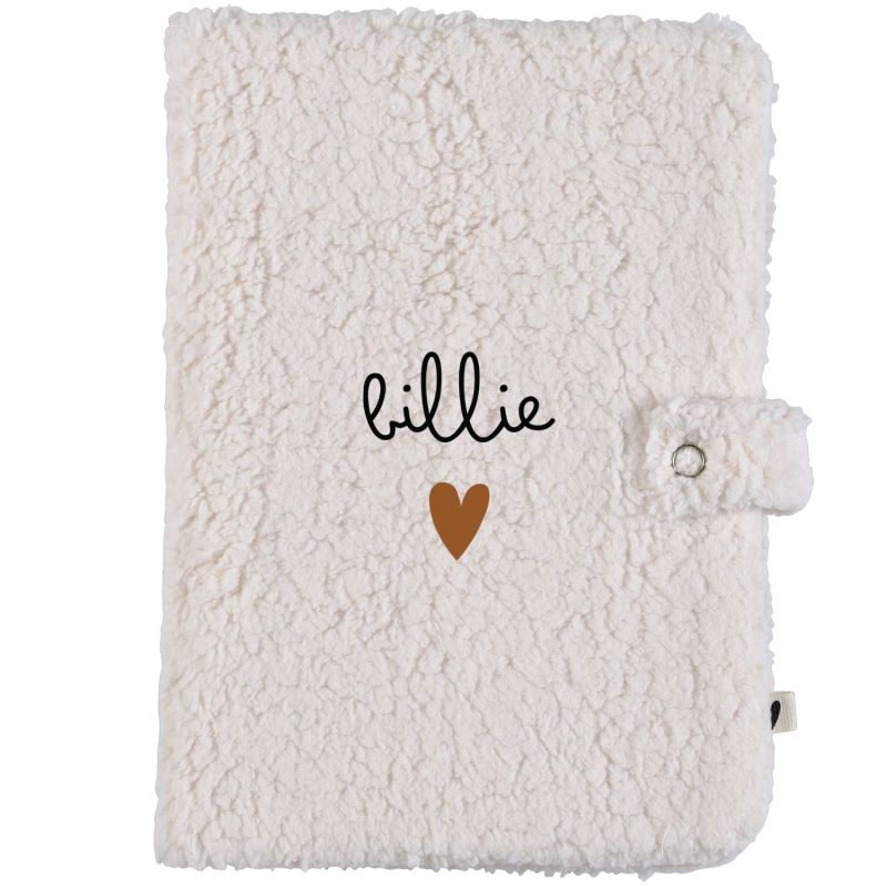 Protège carnet de santé Moumoute Ecru (personnalisable) Atelier Wagram Produit 3