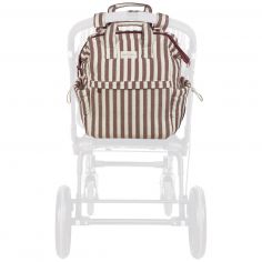 Sac à dos à langer Cherry Rayé