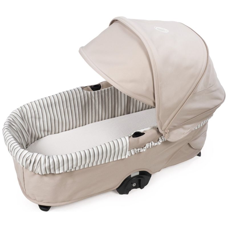 Housse de nacelle avec élastiques + Drap-housse pour nacelle Botton Rayures Walking Mum Produit 2