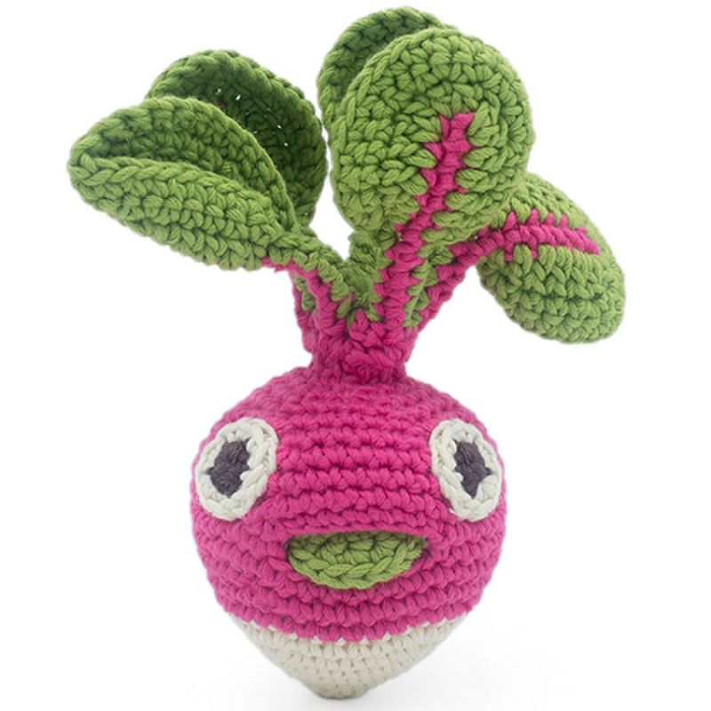 Hochet Annie le mini radis (12 cm) MyuM
