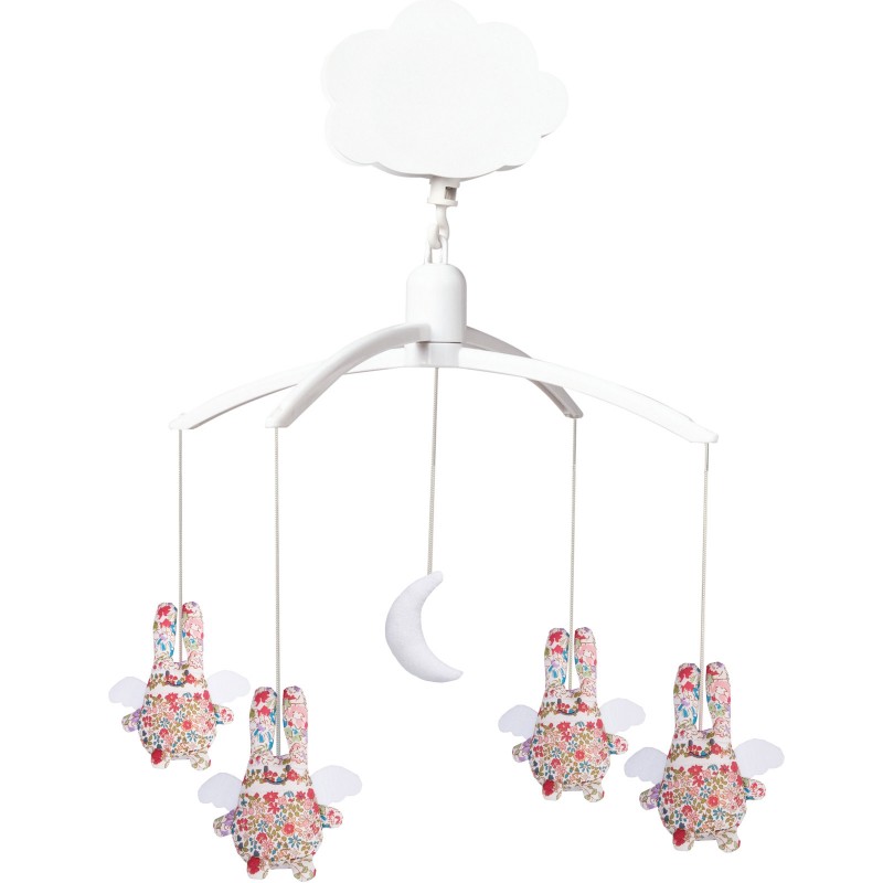 Mobile musical ange lapin Liberty Trousselier