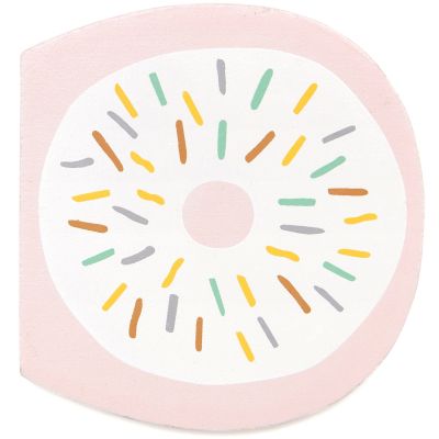Lettre décorative D comme donut Petit Monkey