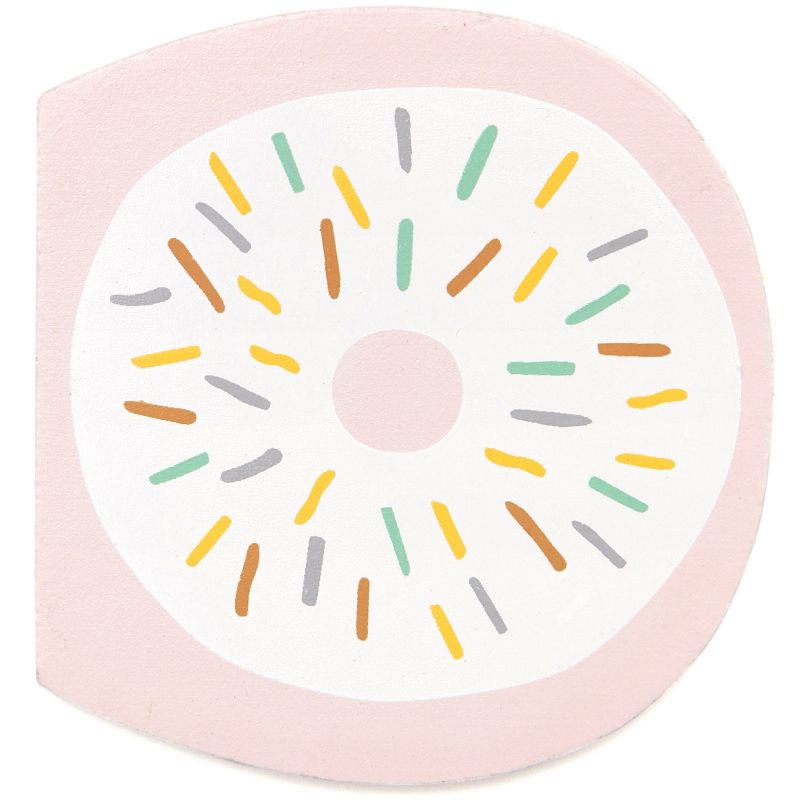 Lettre décorative D comme donut Petit Monkey