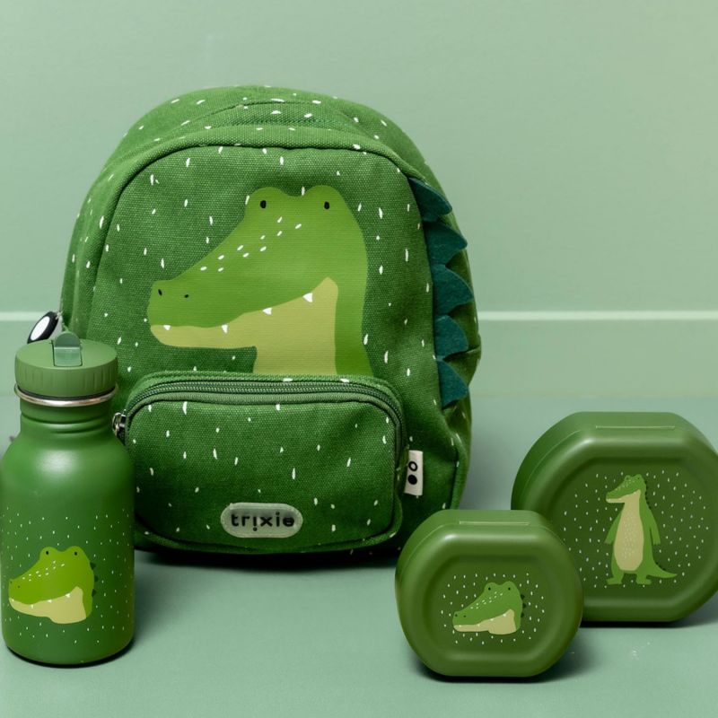 Lot de 2 boîtes à goûter à clip Mr. Alligator Trixie Ambiance 2