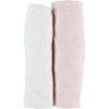 Lot de 2 draps housses en mousseline de coton rose clair (60 x 120 cm)  par Noukie's