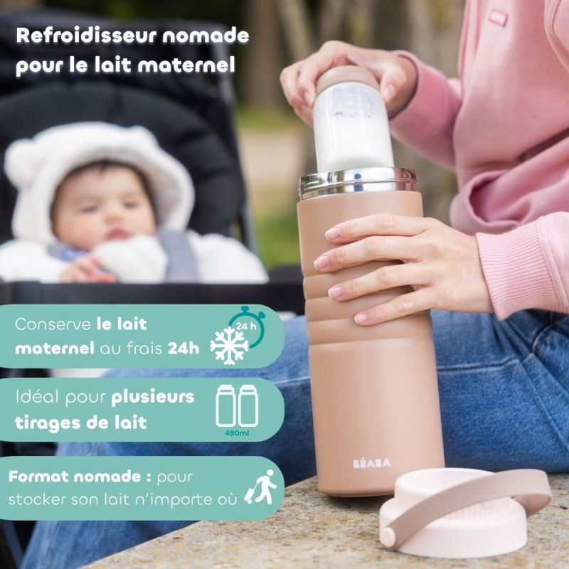 Refroidisseur nomade pour lait maternel Pralin Béaba Ambiance 7