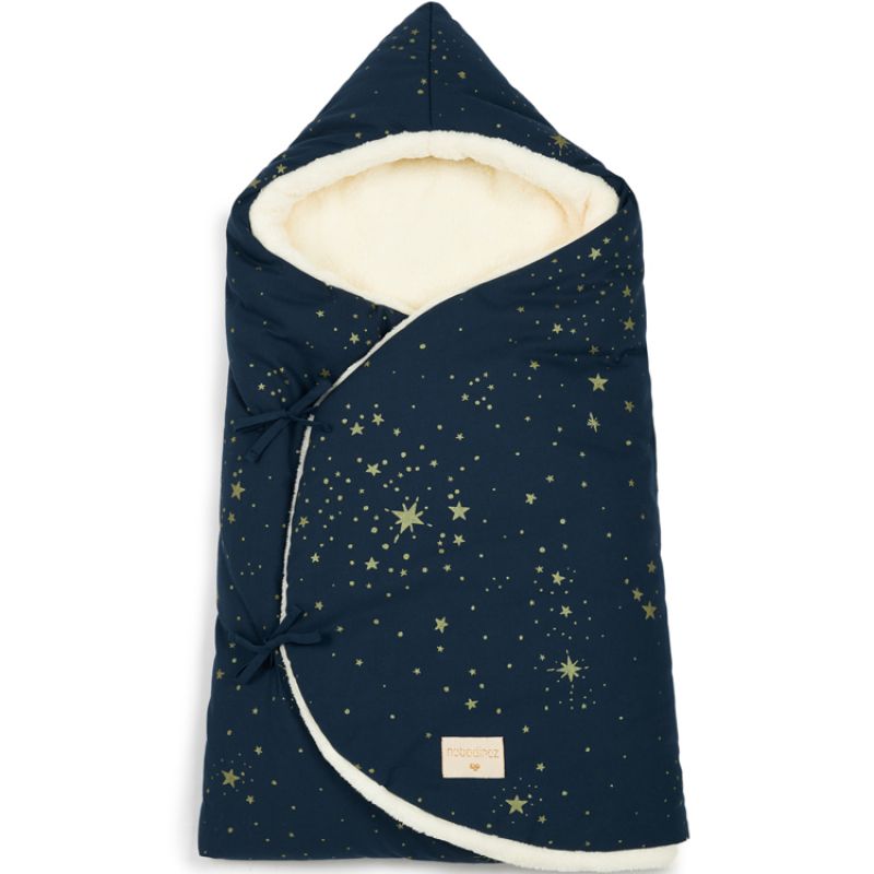 Nid d'ange Cozy Gold stella bleu (75 x 35 cm) Nobodinoz