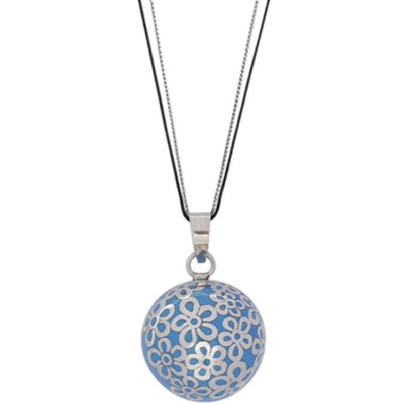 Bola sur cordon Tulee Color bleu clair (argent 925°) Nativee