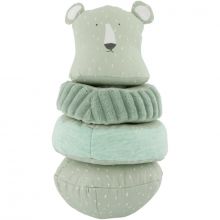 Pyramide en tissu culbuto ours Mr. Polar Bear  par Trixie