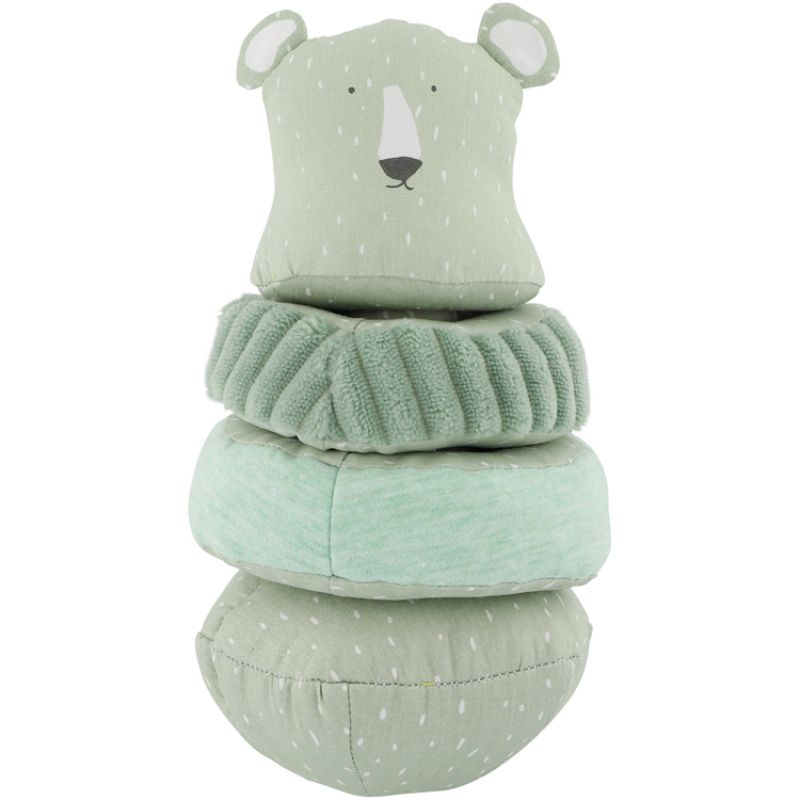Pyramide en tissu culbuto ours Mr. Polar Bear Trixie