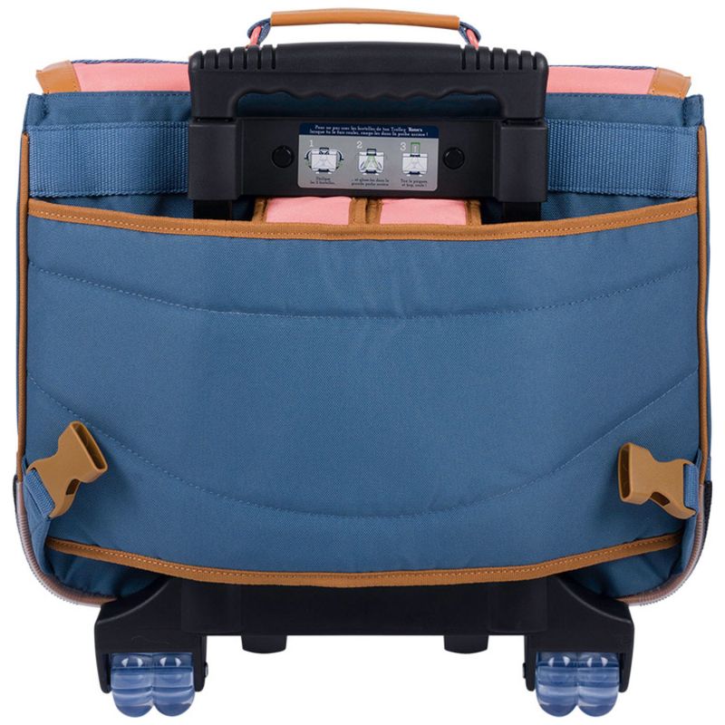 Trolley Les Fantaisies Jane Corail et Bleu (38 cm) Tann's Produit 4