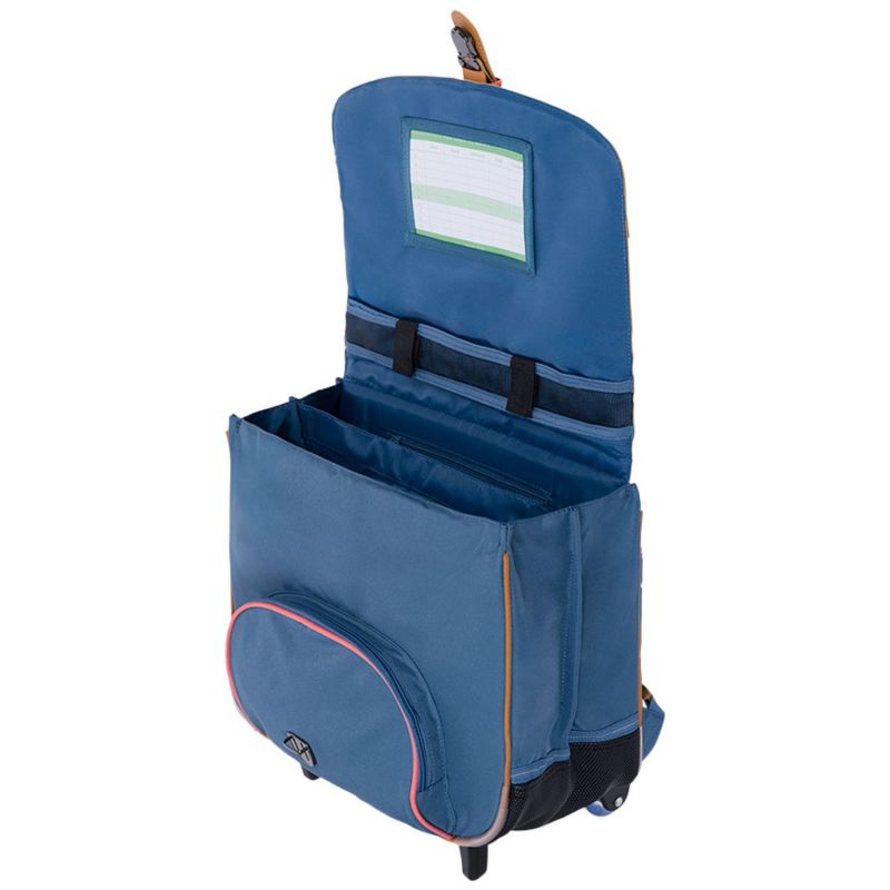 Trolley Les Fantaisies Jane Corail et Bleu (38 cm) Tann's Produit 6