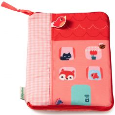 Protège Carnet De Santé Lilliputiens Anaïs - Housse Ludique Avec Zip Et Poches, 18x24.5 Cm - Pour Ranger Carnet De Santé, Documents, Cartes - Dès La Naissance