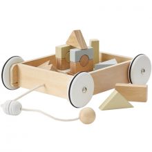 Blocs de construction et wagon  par Kid's Concept