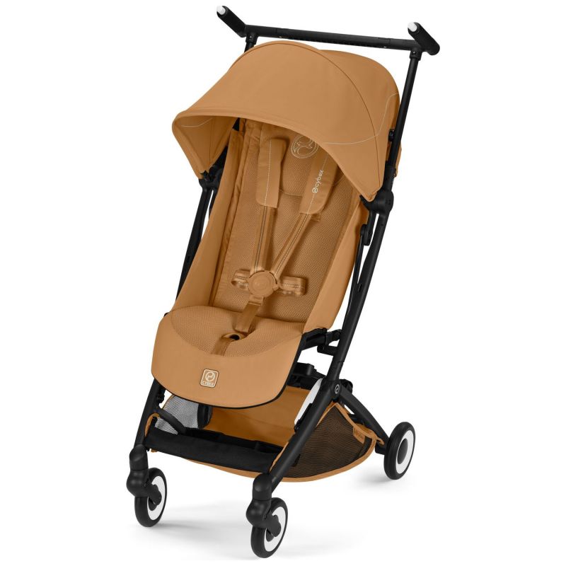 Poussette Ultra Compacte Libelle 2026 châssis Black Cinnamon Yellow Cybex Produit 1