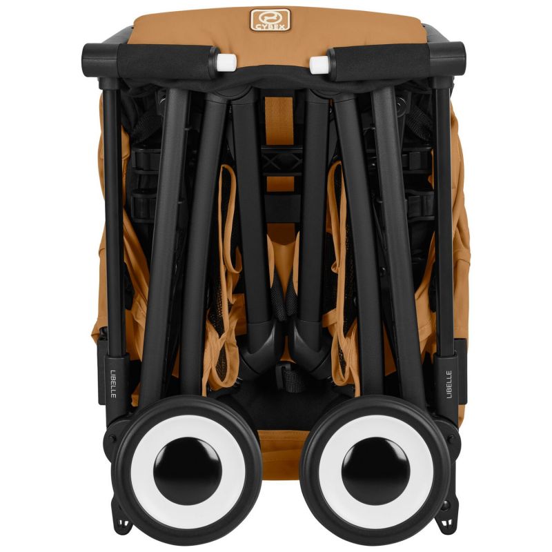 Poussette Ultra Compacte Libelle 2026 châssis Black Cinnamon Yellow Cybex Produit 7