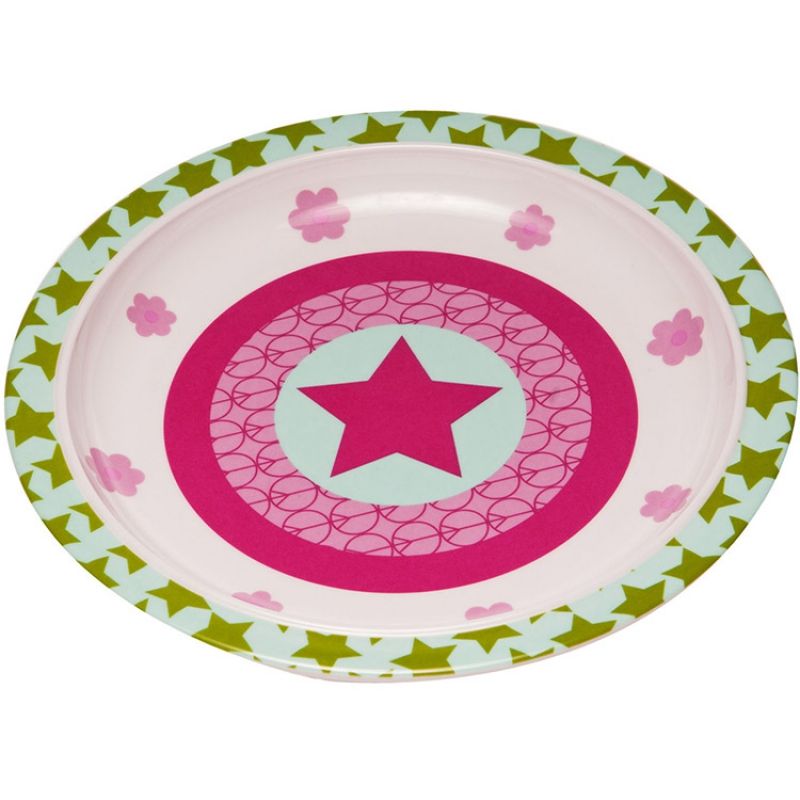 Assiette plate Starlight magenta Lässig