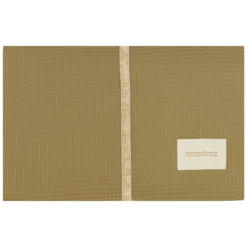 Tapis à langer Mozart Opera Olive Green Nobodinoz Produit 1