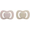 Lot de 2 sucettes symétriques en silicone Blush-Latte (6 mois et +) B.Box Produit 1
