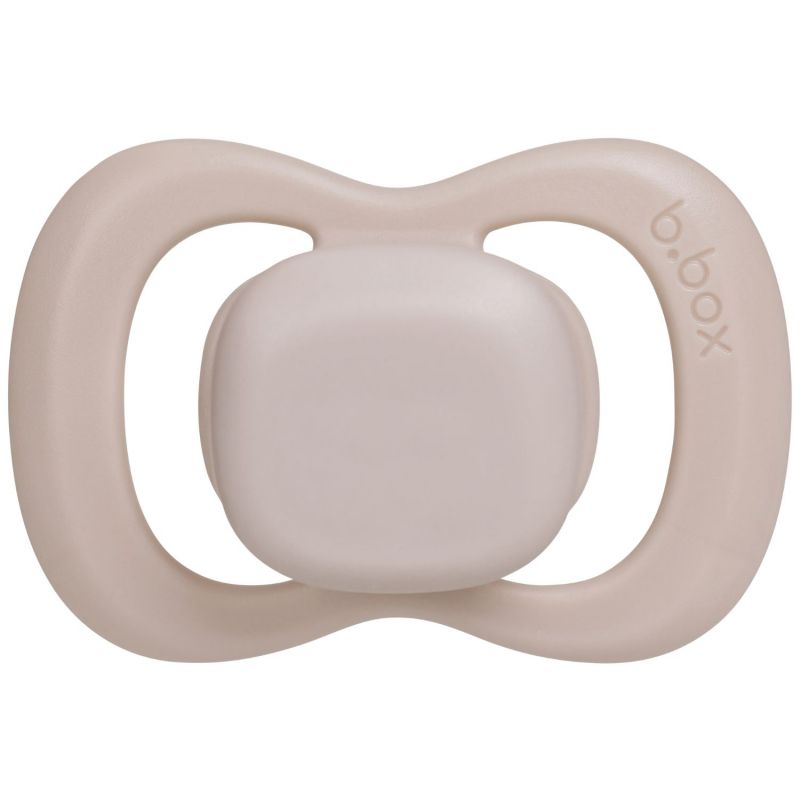 Lot de 2 sucettes symétriques en silicone Blush-Latte (6 mois et +) B.Box Produit 4