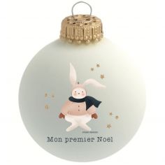 Boule de Noël Lapin de Noël x Atelier Oranger - Baubels