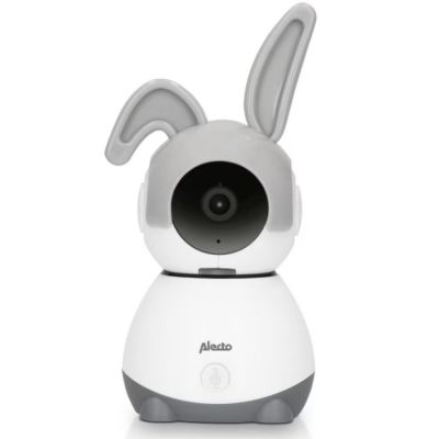 Babyphone Wifi avec caméra Smartbaby blanc et gris (Alecto) - Image 1