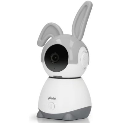 Babyphone Wifi avec caméra Smartbaby blanc et gris : Alecto